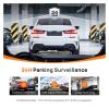 Global Rearview Camera for 70mai Dash Cam A200 Dual-Channel Recording 1080P HDR 2'' IPS Screen Car DVR WiFi APP 130 FOV Parking Camera,64GB TF Card-A200 Front Cam view 4