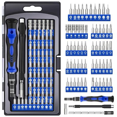 62 in 1 Precision Screwdriver Set Magnetic Driver Kit with Flexible Shaft Torx Phillips Screw Driver Bits