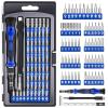 62 in 1 Precision Screwdriver Set Magnetic Driver Kit with Flexible Shaft Torx Phillips Screw Driver Bits view 1