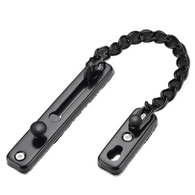 Stainless Steel Anti-Lock Door, Anti-Theft, Security Protection Home Door Lock, Multi-Color Optional(Black)