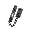 Stainless Steel Anti-Lock Door, Anti-Theft, Security Protection Home Door Lock, Multi-Color Optional(Black) view 2