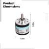 Texvora Push Button With Encoder, 6000 Rpm, Optical, Metal Shell, 4.9 Ft (1.5 M) Cable, Input Dc 5V, For Systems Automation And Motor Precise Control Ideal view 4