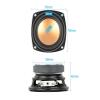 2Pcs 3 Inch Portable Aduio Speaker 4 8 Ohm 20W Full Range Sound Multimedia Loudspeaker Desktop Bookshelf Audio(4 Ohm 20W Speaker) view 4