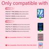 aMZCaSE for iPad Air 11 inch Case with Keyboard (M3/M2, 2025/2024), iPad Pro 11 inch Air 5th 4th Generation Case with Keyboard, Detachable Folio Cover for Pro 11 (4th/3rd/2nd/1st), (Watermelon Red) view 2