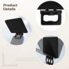 Texvora Phone Sun Protector Foldable Portable, 2 Pcs Clip-On Phone Sunshade, Phone Screen Umbrella Adjustable, Installation Easy, Universal Fit For Sun Protection And Outdoor Use view 2
