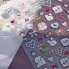 Small Cute Sticker 3D Relief Design Decals for iPhone 17 PRO / 17 PROMAX Cell Phone Camera Screen Lens,NS Switch Game Handle ControllersScrapbooking Laptop Diary Planner Collage DIY (M-1151) view 1