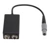 Aviation Headset Adapter for GA Female to 6 - Pin Male, Dual Connector with Durable Cable - Convertible Design, Kevlar - Like Material, Compatible with General Aviation Head view 3
