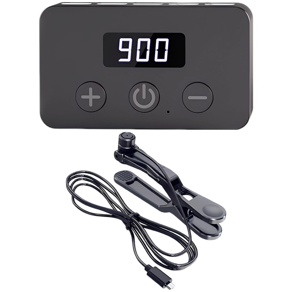 Texvora Phone Screen Auto Clicker, 50 Clicks/Sec, Rechargeable, Mute, Connect 5 Heads, Speed Adjustable, Compact Design, 2.6 X 1.5 X 0.6 In
