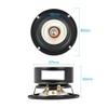 2Pcs 3Inch Audio Portable Speakers 4 8 Ohm 15W Full Range Bass Speaker Altavoz Portatil Home Theater(Round 4 Ohm 15W) view 4