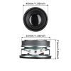 2Pcs 1.5 Inch Audio Speakers 4 Ohm 3W 40MM Full Range Portable Speaker Stereo Home Theater Woofer Loudspeaker view 3