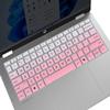 Keyboard Cover Skin for HP OmniBook 5 16 inch AI 16-bf000 16-fb0000nr 16-fb0017nr 16-fb0027nr 16-fb0037nr(NOT for HP OmniBook 5 AI 16" 16-ba 16-af 16-ag 16-bc)-Gradual Pink view 1
