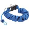 Diving Camera Lanyard Stainless Steel Spring Coiled Lanyard Diving Coil Lanyard for Underwater Diving (Blue) view 3