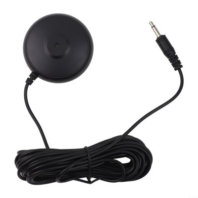 Wrenmor 3.5mm Desktop Calibration Measurement Microphone For Audio Video Receiver Home Theater System, Black
