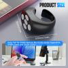 Fingertip Wireless Bluetooth Remote Control, 2026 New Scrolling Ring Bluetooth Page Turner for Phone, Camera Shutter Scroller Remote for Short Video (Black) view 2