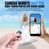 Fingertip Wireless Bluetooth Remote Control, 2026 New Scrolling Ring Bluetooth Page Turner for Phone, Camera Shutter Scroller Remote for Short Video (Black) view 4