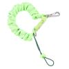 Diving Camera Lanyard Stainless Steel Spring Coiled Lanyard Diving Coil Lanyard for Underwater Diving (Green) view 2