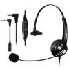 Callez 2.5mm Cordless Phone Headset with Microphone, Telephone Headphone Compatible with Uniden Panasonic VTech AT&T Cisco SPA RCA Dect Cordless Landline Phones, Noise Cancelling Mic & Volume Controls view 1