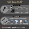 Callez 2.5mm Cordless Phone Headset with Microphone, Telephone Headphone Compatible with Uniden Panasonic VTech AT&T Cisco SPA RCA Dect Cordless Landline Phones, Noise Cancelling Mic & Volume Controls view 2