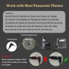 Callez 2.5mm Cordless Phone Headset with Microphone, Telephone Headphone Compatible with Uniden Panasonic VTech AT&T Cisco SPA RCA Dect Cordless Landline Phones, Noise Cancelling Mic & Volume Controls view 3
