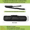 BLIRITEL 35.4 inch Tripod Carrying Case, Heavy Duty Padded Tripod Bag with Shoulder Strap for Light Stand,Monopods,Umbrellas,Softbox,Boom Stands and Photography Accessories (35.4 x 5.12 Inch) view 3
