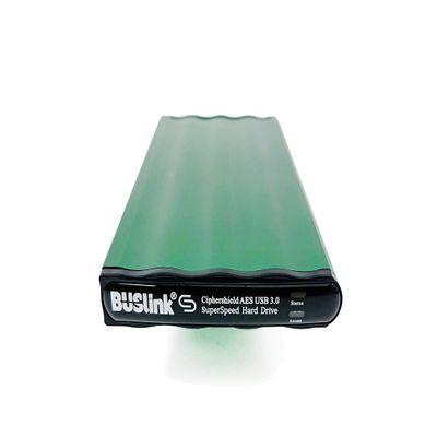 BUSlink CipherShield DSE-4TSDG1K1 4TB SSD Mode 0 Encrypted Slim Drive  Single Key Special, 256-bit AES Hardware Encryption, FIPS 140-2, USB 3.0, Bus-Powered, HIPAA, HITECH, FERPA, TAA-Compliant