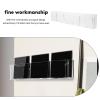 Hemobllo Portable Acrylic Dvd Stand Rack for Home and Bedroom Transparent DIY CD Holder with Decorative Display Fine Craft Wall-mount Organizer for Commemorative Discs and Media Collection view 4