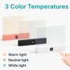 AYEXNSA Smart Led Reading Light, Book Light, Eye Protection Lights, Rechargeable Flat Reading Lights, Transparent Doodleable Timerable Dimmable Panel Plate Lamp for Night Reading (Pink) view 4