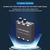 8K HDMI Splitter 1 in 4 Out, 2 Channel Stereo Audio Mixer view 3
