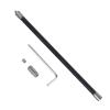 14mm Camera Stabilizer Rod Stainless Steel Screw 1/4inch Threaded Mount Adjustable for Photography Stainless Steel Carbon Fiber Camera Rod view 1