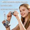 1.47" LCD Flip Screen Retro Keychain Camera, 32GB Card, Built-in Flash & Strap, Portable Camera for Travel, Concerts, Students view 3