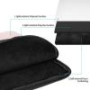 12 inch Portable Laptop Bag - Litchi Printing Shockproof Laptop Inner Pocket for Business, Travel, School, Office view 3