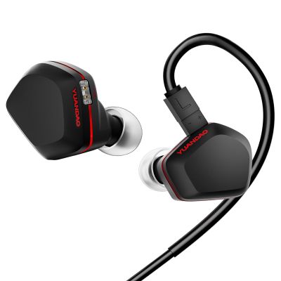 NICEHCK Tears 10mm HiFi IEM, 3.5mm Jack 0.78mm 2Pin No Mic (Black)