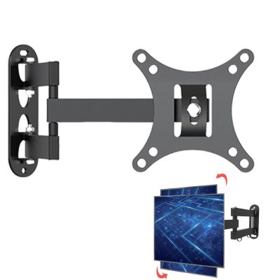 Adjustable TV Wall Mount - Full Motion TV Mount Cold Rolled Steel, Full Motion Articulating Arms Swivel Tilt Extension Rotation Bracket for Led, LCD, Universal Telescopic Bracket