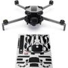 WRAPGRADE Partial Wraps Compatible with DJI Mini 5 Pro Accent Color (Stealth Black) view 1
