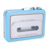 Serounder Cassette Tape Player, Tape to MP3 Converter with Built in Speaker and USB Export Portable Recorder Player for Car Headphones and USB Card Reader 3.5mm AUX Input (Blue) view 1