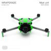 WRAPGRADE Partial Wraps Compatible with DJI Mini 5 Pro Accent Color (Neon Green) view 2