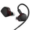 NICEHCK Tears 10mm HiFi IEM, 3.5mm Jack Built-in Mic 0.78mm 2Pin (Black) view 1