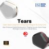 NICEHCK Tears 10mm HiFi IEM, 3.5mm Jack Built-in Mic 0.78mm 2Pin (Black) view 2