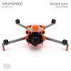 WRAPGRADE Partial Wraps Compatible with DJI Mini 5 Pro Accent Color (Neon Orange) view 2