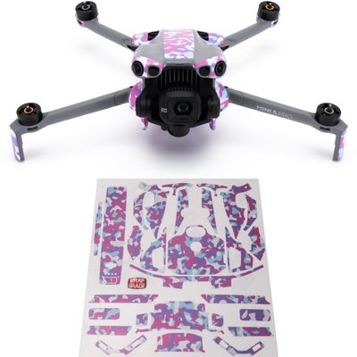 WRAPGRADE Partial Wraps Compatible with DJI Mini 5 Pro Accent Color (Unicorn Camo)