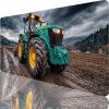 Gaming Mouse Pad Grey Extended Large Mouse Pad 28 x 16 in, Tractor Desk Mat Waterproof Soft Gaming Mousepad for Computer Keyboard Laptop Desk Decor for Work Home Office, Gifts for Men Women l-8658 view 1