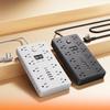 31 in 1 Multifunctional Socket with time Display Three Sided Multi Pluge Outlet Extension Box Home Kitchen use Item Pack of 1 (White) view 1