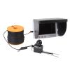EIMSOAH 4.3 Inch Display Fish Finder, Underwater Fishing Camera Fish Finder Three Sided Hood 164ft Cable 5MP 1080P Water Proof for Ice Fishing view 2