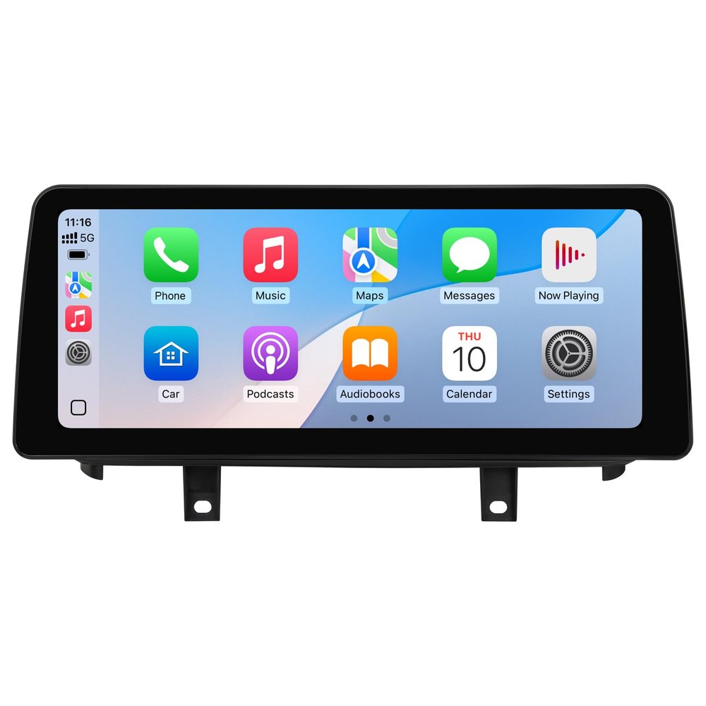 12.3 inch Android Touch Screen for BMW X5 X6 CIC E70 E71 (2011-2013) /CCC (2007-2010) Wireless CarPlay Android Auto Upgrade Factory Car Radio Retain Original Amplifier Stereo Head Unit (12.3L-X5CIC)