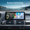 12.3 inch Android Touch Screen for BMW X5 X6 CIC E70 E71 (2011-2013) /CCC (2007-2010) Wireless CarPlay Android Auto Upgrade Factory Car Radio Retain Original Amplifier Stereo Head Unit (12.3L-X5CIC) view 3
