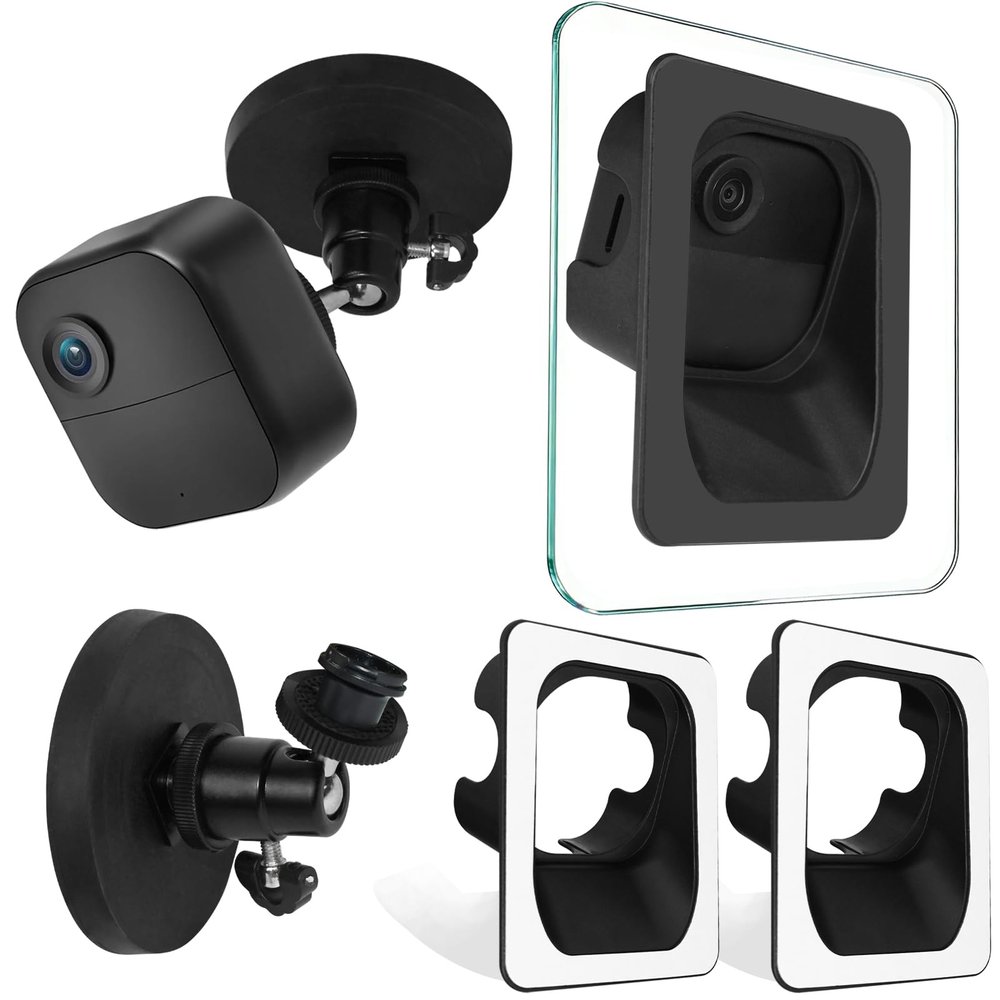 2Pack Camera Window Mount Compatible with Blink Outdoor 4 (4th Gen), 1Pack Magnetic Camera Mount Compatible with Blink Mini 2, Blink Outdoor 4th, Blink Mini, Blink Indoor(All), Eufy E220