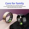 SIERDE Smart Ring for Women & Men, Fitness Tracker with Heart Rate, Blood Oxygen, Blood Pressure, Sleep Monitoring, Step Counting, IP68 Waterproof for iPhone and Android Rose Gold 7 view 3