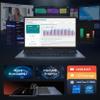 ASUS Vivobook 14 14" Business Laptop, Intel 13th Generation Core i7-1355U, Intel UHD Graphics, 16GB RAM, 1.5TB Storage(512GB SSD&1TB Docking Station Set), HD Camera, Win 11, 2025 Edition, Blue view 3