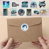 12PCS Snowboard Stickers Pack, Funny Snowboarding Decals for Helmets, Laptops, Water Bottles, Winter Sports Fans, Stickers Die-Cut Waterproof for Laptop, Water Bottle, Phone (Normal, 8 Inch) view 3