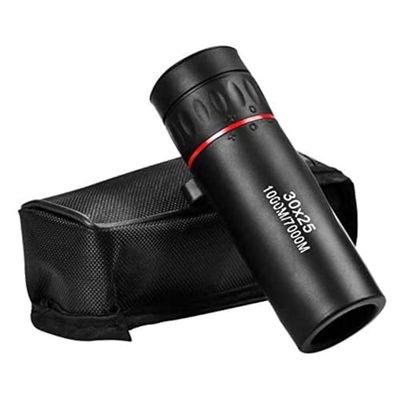 30x25 High Power Waterproof Binoculars - Portable Mini Monocular Telescope with 10x Zoom for Travel, Hiking, Birdwatching & Outdoor Adventures